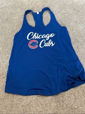 Chicago Cubs Women's Royal Blue Racerback Tank